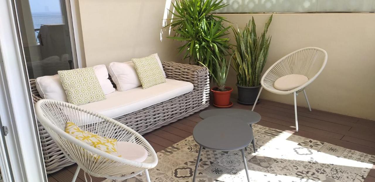 Ferienwohnung Atico Loft En Frente Al Mar Terraza Vista Espectacular Alicante Exterior foto
